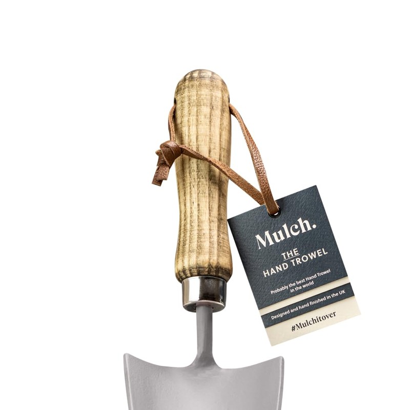 Mulch Ash Handle Garden Hand Trowel High Carbon Steel Shaft