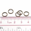 Unbranded 100 pcs Antique Bronze Open Jump Rings – 8mm