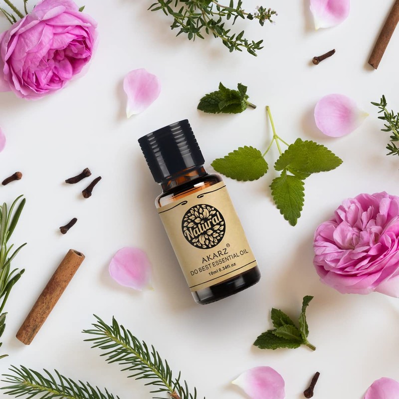 AKARZ Essential Oil Natural Organic Pure Premium Therapeutic Oil (Raspberry)