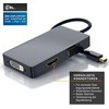CSL - Mini DP HDMI 3-in-1 Adapter, Black