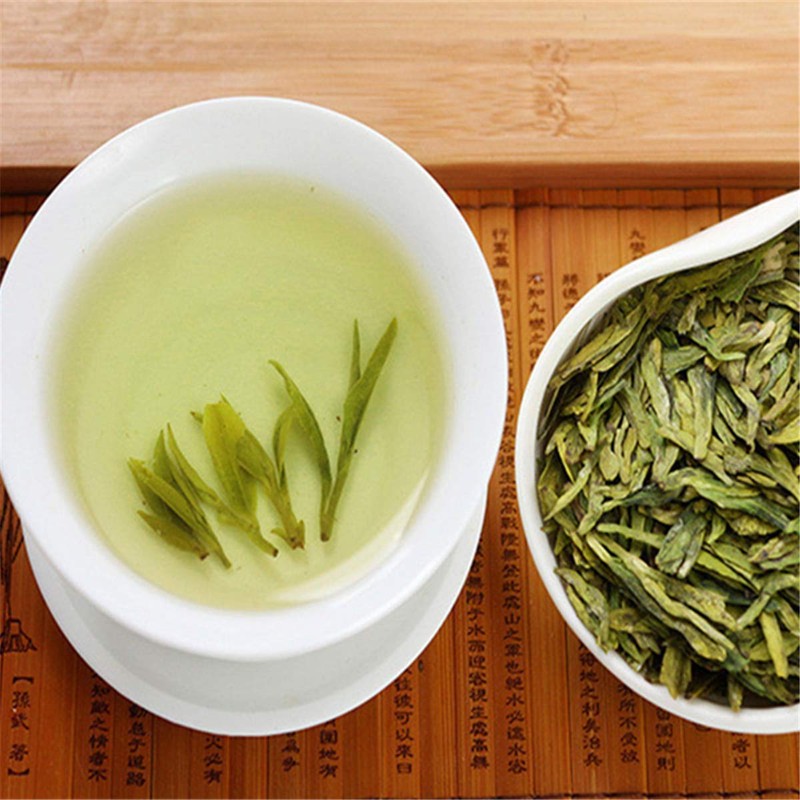 250g China Spring Longjing Green Famous Dragon Well Tea Healthy