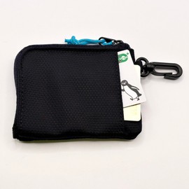 Wild Wallet WW-032 / WW Mini Wallet (Zipper and Hook Included) Thin Wallet, 01_BLK