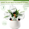 3 Pack Plant Self Watering Globes Top Fill for Indoor
