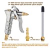 Air Blow Gun,Compressed Air Gun with Extension Nozzle with 1/4"
