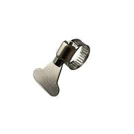 Boltza Stainless Steel Butterfly/Thumbscrew Clamp Wing Jubilee Type Hose Pipe Clips 11-20mm x1