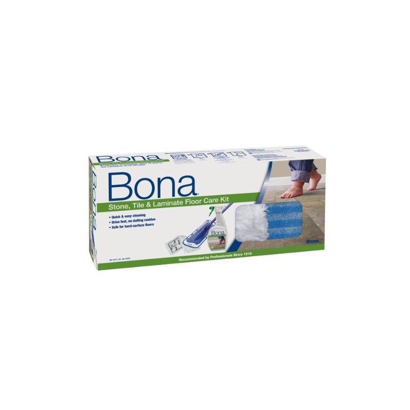 Bona Stone, Tile & Laminate Floor Care System, 4-Piece Set