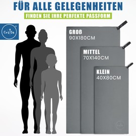 Cozita Microfiber Towel, Super Soft and Extremely Absorbent, Quick Drying, Machine Washable, Multipurpose Travel Towel, Gym Towel, Beach Towel - Bath Towel 90x180cm