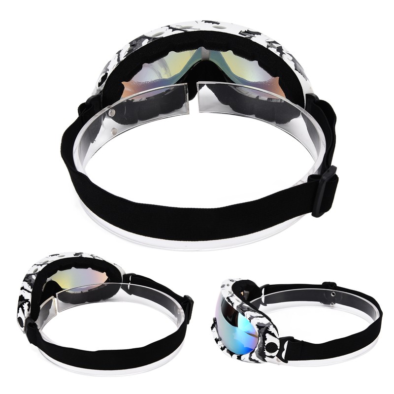 Single Layer Professional Ski Goggles Windproof Outdoor Riding UV Protection