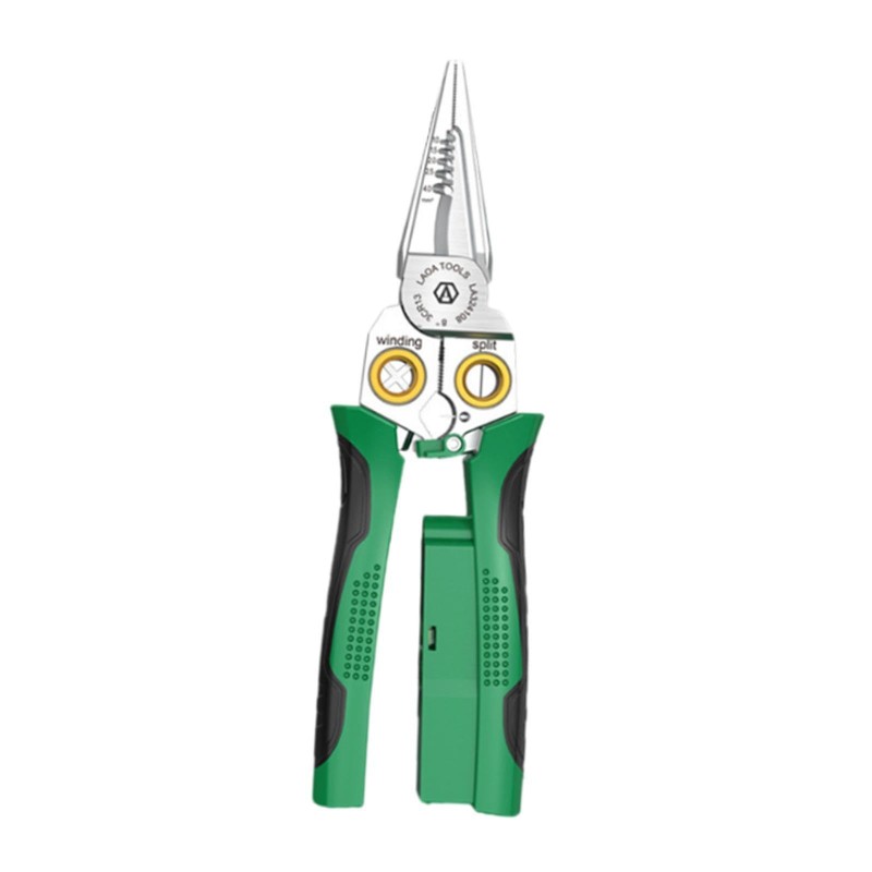 MagiDeal Electrical Wire Stripping Tool, Professional Cable Cutting Pliers, 8