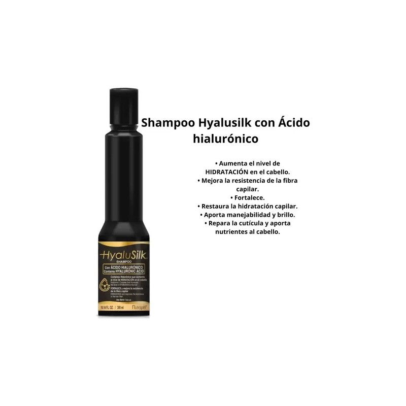 Nutrapel Hyalusilk Ácido Hialurónico Shampoo Bifásico