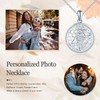 MICYUMI Women's Photo Locket Necklace 925 Sterling Silver Bee Pattern