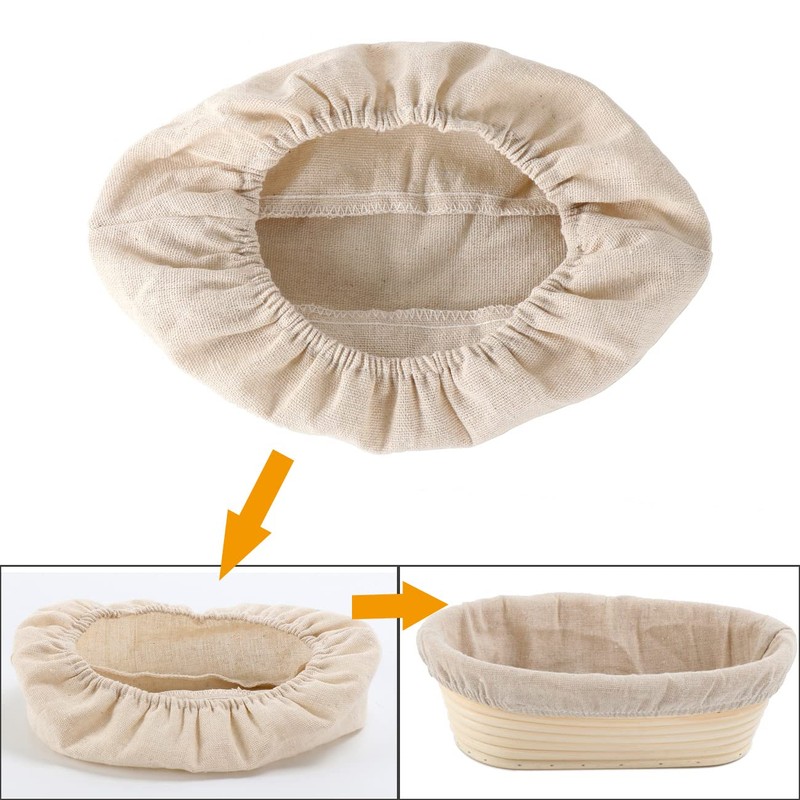 10Pcs Linen Cloth Liner Cover Fit For 8" 9" 10"