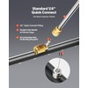 VEVOR 16" Pressure Washer Undercarriage Cleaner, Stainless Steel Surface Cleaner