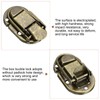 uxcell 4 Pcs Duck-Billed Hasp Lock, 55 x 35mm Decorative