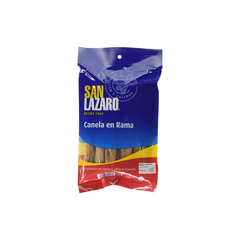 San Lázaro, Canela En Rama, 100 gramos