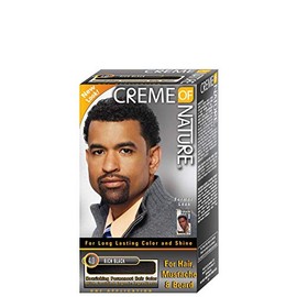 Creme of Nature, Men's Hair Color, Rich Black, for Hair Mustache & Beard, 1 Application