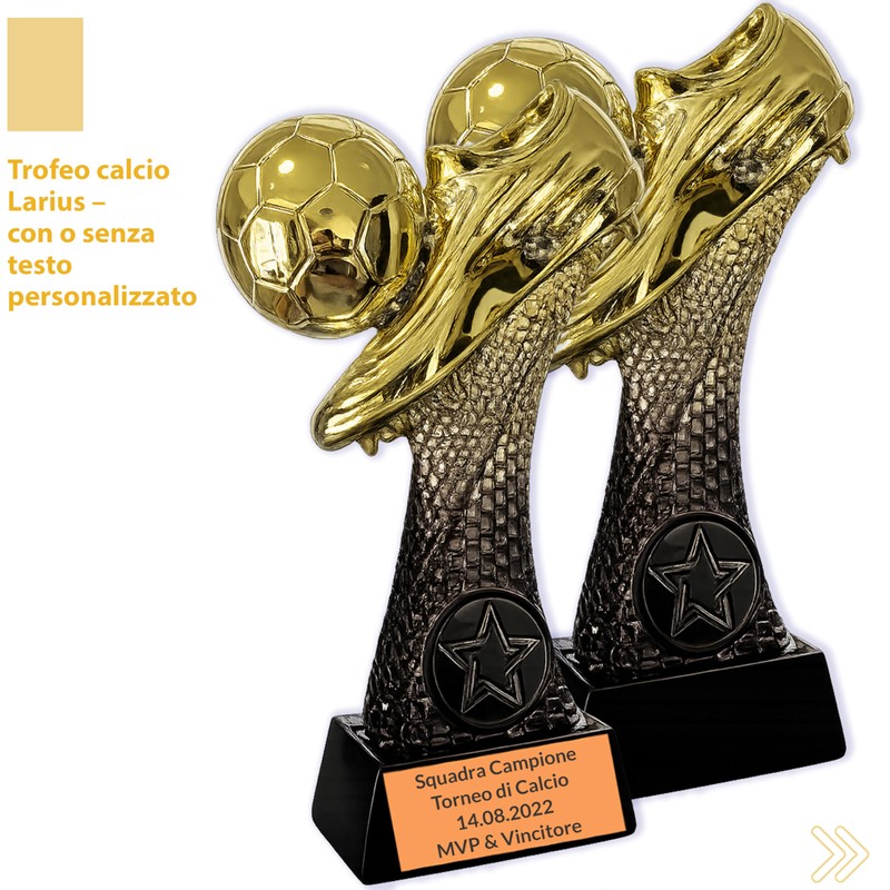Larius Trofeo da calcio 16–21.5 cm (300–800 g) – Coppa