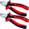 Sharp-Tec Diagonal Cutting Pliers, 160mm Precision Wire Cutters with Anti-Slip