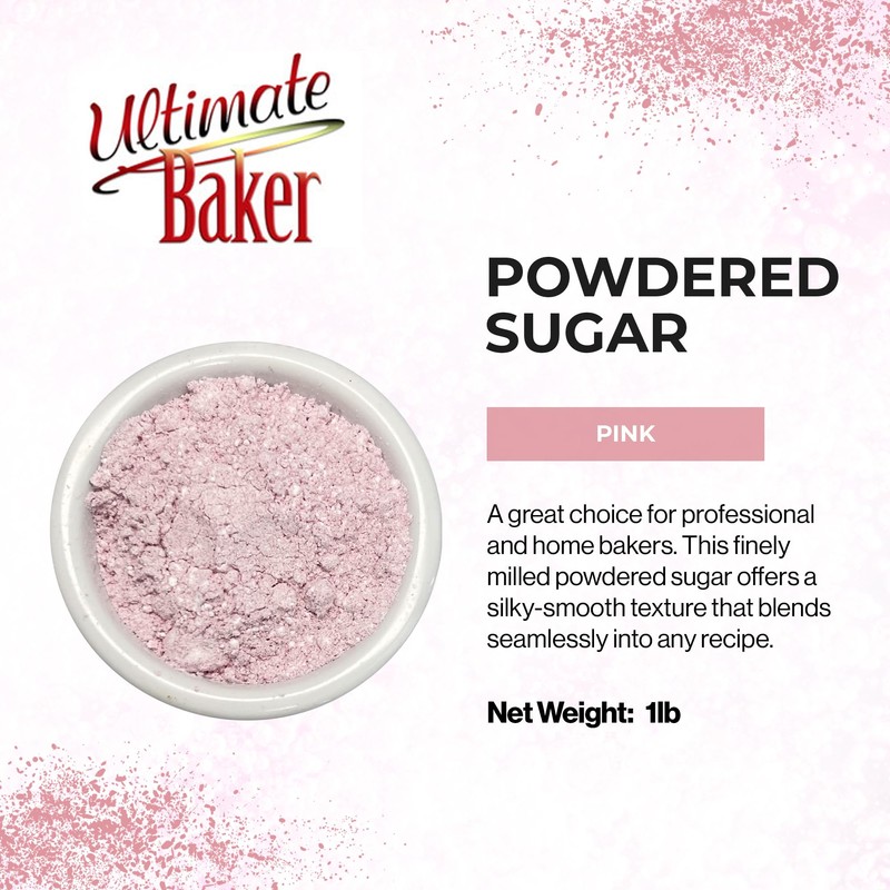 Ultimate Baker Powdered Sugar - Naturally Colored Icing Sugar for
