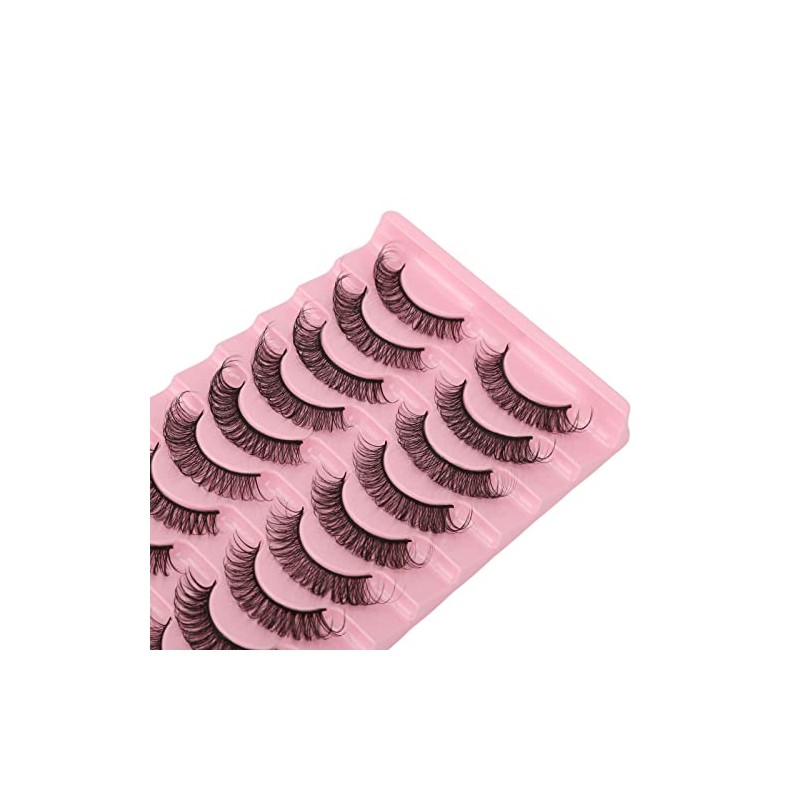 PestañAs Postizas Rusas, 10 Pares de PestañAs Set Volumen Rizado