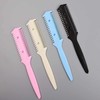Self-Cutting Comb for Leg Hair Trimming and Bangs Hair Cutting Comb - Random 9ea