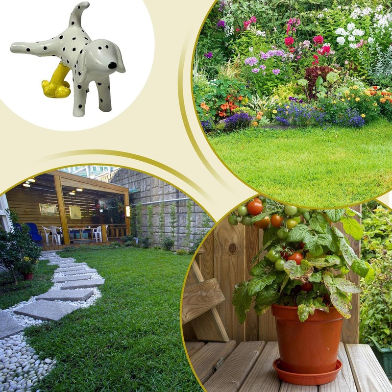 Dog Peeing Statue | Resin Statue Home Decor,Resin Figurine Ornaments,
