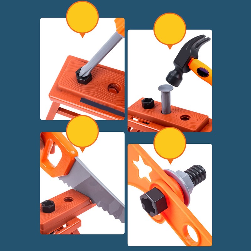 42pcs Kids Tool Set with Electric Toy Drill for Boys