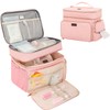 Breast Pump Bag Compatible with Spectra S1/S2, Dual-Layer Carrying Case