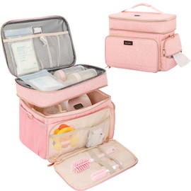 Breast Pump Bag Compatible with Spectra S1/S2, Dual-Layer Carrying Case