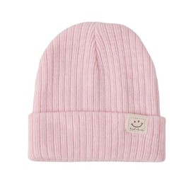 YWY Kids Winter Beanie Hat,Winter Toque,Toldder Beanie,Baby Beanie,Knit Winter Warm Beanies Hats for Boys Girls Toddler Kids Infant Children Pink