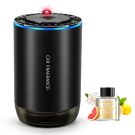 Kwak's Smart Car Air Fresheners,Car Aromatherapy Essential Oil Diffuser with Starry Sky Projection，USB Mini Car Diffuser Air Freshener Suitable for Car, Home and Office.