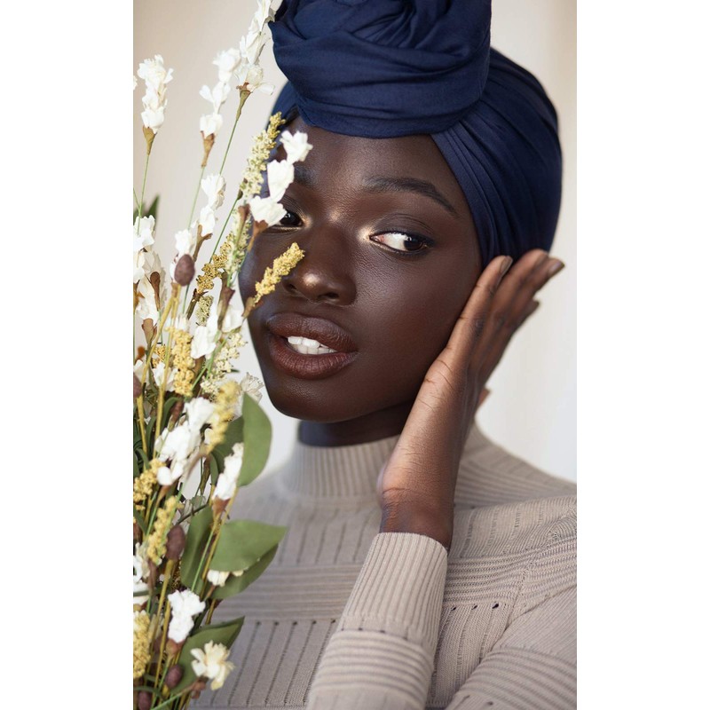 Harewom Headwraps for Women African Turbans Stretch Jersey Knit Scarf