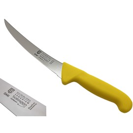 SMI - 5 inch Boning Knife Butcher Knife for Meat Cutting Curved. Made in solingen Germany