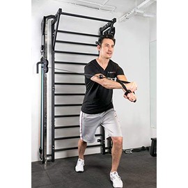 Yaphy Single Nylon Cable Handle Attachment Foam Grip w/D Ring-Cable Cross Boxflex Freemotion