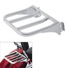 TCMT Chrome Sissy Bar Backrest Luggage Rack Fit for Harley