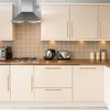 Ravinte 10 Inch Cabinet Handles Brushed Brass Drawer Pulls Stainless