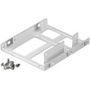 MANAX Double 2.5 inch hard drive mounting tray to 3.5