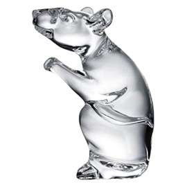 Baccarat Crystal Zodiaque Clear Mouse 2020 Figurine #2813060