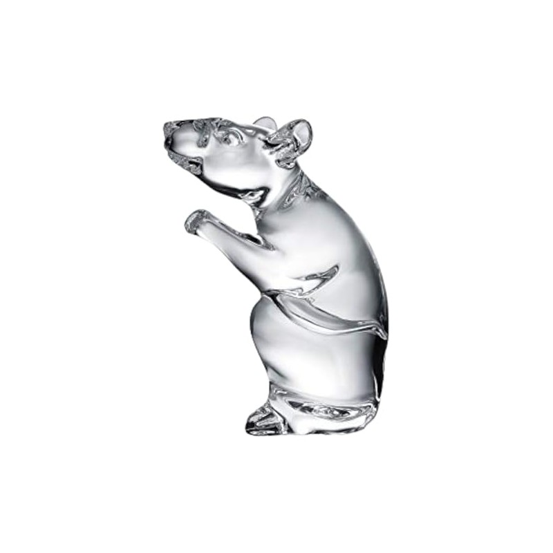 Baccarat Crystal Zodiaque Clear Mouse 2020 Figurine #2813060