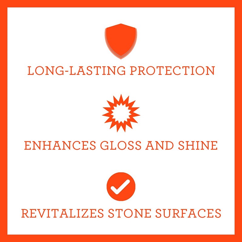 TriNova Granite Sealer & Protector – Best Stone Polish, Protectant