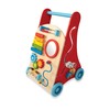 Nuby Wooden Baby Walker with Interactive Features for Early Development,