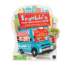 Educational Insights Frankie's Food Truck Fiasco Game, Shape Matching Award-Winning Board Game for Preschoolers & Toddlers, For 2-4 Players, Fun Family Game for Kids Ages 4+