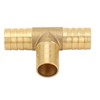3 Way Adapter Fitting Brass 5/8in Brass Universal Tee Fitting