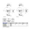 Sugatsune Industries (170043819) HG-MA95A-L Stopper Hinge HGMA95AL