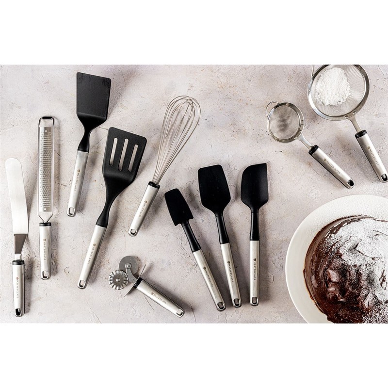 MasterClass Soft Grip Stainless Steel Slotted Turner