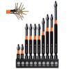 10-Pack 2 Phillips Bits- Phillips Bits #2 Impact Magnetic- PH2
