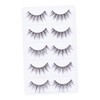 Baluue 2sets Individual Lashes Thick Handmade Natural Comfortable Easy to