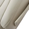 FZJDSD Tan Driver Side Bottom Perforated Microfiber Leather Replacement Seat