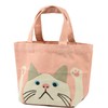 Friends Hill RW-303-138 Mini Tote, Zoom Turchan, Pink, Gusset, Inner