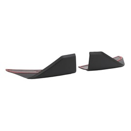 Front Bumper Lip ABS Corner Spoiler Winglet 1 Pair Left Right for Car Tuning, Sporty Look and Various Vehicles